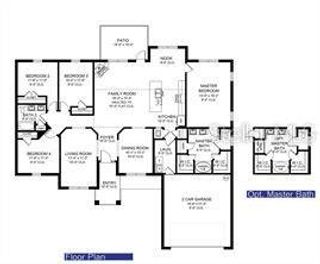 New construction house 6683 Lapidus Rd, North Port, FL 34291 plan 2240 - image