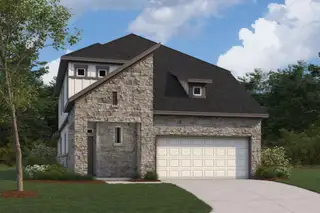 New construction Single-Family house 185 Grayson Elm Pass, Dripping Springs, TX 78620 plan Baltimore - Central Series - image