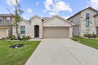 New construction Single-Family house 21149 Boulder Flts, San Antonio, TX 78266 plan The Harris - image