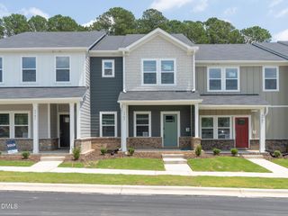 New construction Townhouse house 3703 Rosebush Dr, Zebulon, NC 27597 plan Thorton - image