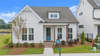 New construction Single-Family house 1052 Eastman Ct, Hoschton, GA 30548 plan The Langston - image