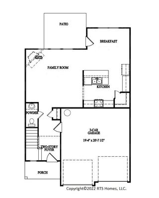New construction  house 34 Juniper Drive-, Unit 3, Hinesville, GA 31313 plan The Ryon - image