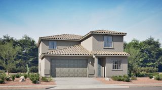 New construction Single-Family house 17213 S Paseo Moyo, Sahuarita, AZ 85629 plan Barcelona - image