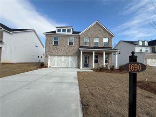 New construction Single-Family house 1690 Branch Creek Dr-, Cumming, GA 30040 - image