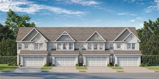 New construction Townhouse house 72 Shoal Creek Ct, Winder, GA 30680 plan The Marion C - image