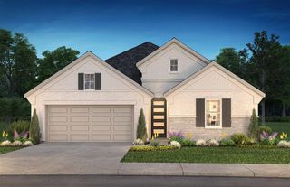 New construction Single-Family house 13039 Soaring Forest Dr, Conroe, TX 77302 Plan 4043 Elevation D- photo