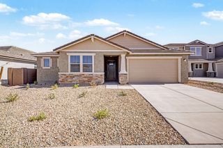 New construction Single-Family house 19201 W Palmaritas Dr, Waddell, AZ 85355 plan Burgundy - image