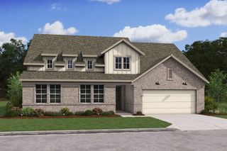 New construction Single-Family house 12119 Upper Meadows Ave, Mont Belvieu, TX 77535 plan Belfast ESP - image