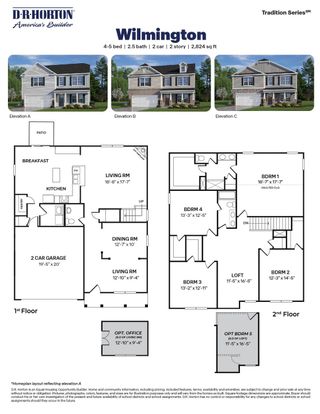 New construction Single-Family house 610 Bryson Blvd, Lexington, NC 27295 plan Wilmington - image