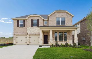 New construction Single-Family house 14501 Herschel St, Pilot Point, TX 75009 plan Albany - image