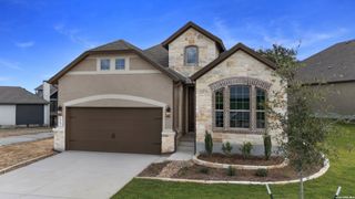 New construction Single-Family house 1562 Worsham Pass, San Antonio, TX 78260 plan Salerno - image