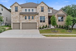 New construction Single-Family house 1205 Moonlight Terrace Dr, Georgetown, TX 78628 St. Charles II (4170 A)- photo