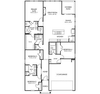 New construction Single-Family house 512 Tilson Rd, Piedmont, SC 29673 plan Gibson - image