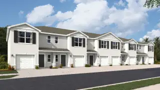 New construction Townhouse house 18622 Buckskin Dr, Lakewood Ranch, FL 34211 plan Pearson - image