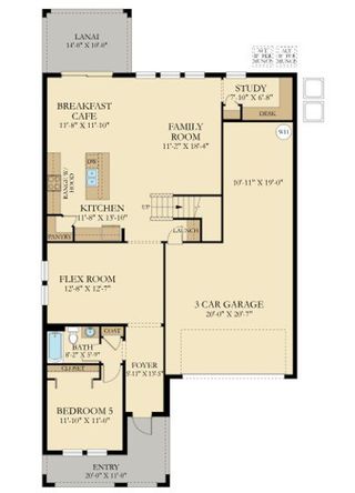 New construction house 2917 Haze Rd, Clermont, FL 34714 plan Douglas - image