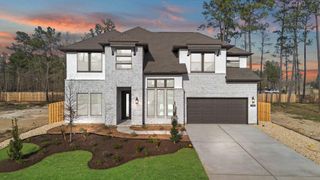 New construction  house 1716 Howler Wy, Todd Mission, TX 77316 plan Kamay - image