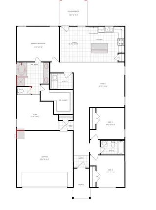 New construction house 21523 Holbrook Dr, New Caney, TX 77357 plan Emory II - image