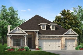 New construction Single-Family house 1018 Mill Ridge Dr, Justin, TX 76247 plan Cedarwood I - image