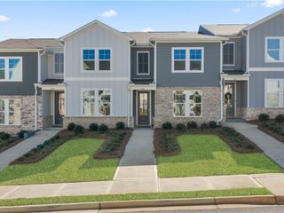 New construction Townhouse house 117 Park Ridge Cir, Emerson, GA 30137 plan The Monroe B - image