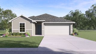New construction Single-Family house 12200 Pike Bnd, Mustang Ridge, TX 78610 plan The Caroline - image