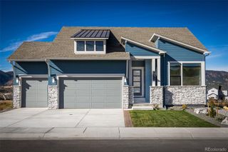 New construction Single-Family house 17358 Crimson Clover Dr, Monument, CO 80132 plan The Greenhorn - image