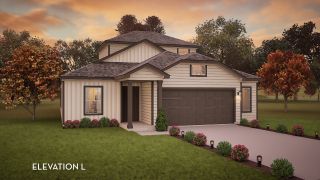 New construction Single-Family house 375 Denali Dr, Kyle, TX 78640 plan Brazos - image