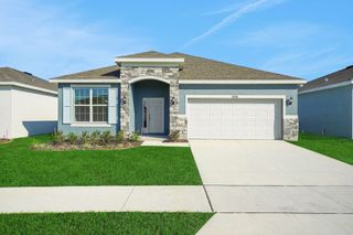 New construction Single-Family house 496 Silver Palm Dr, Haines City, FL 33844 plan Poinciana - image
