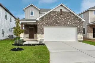 New construction Single-Family house 7622 Birch Holw, San Antonio, TX 78252 plan Ladybird - image