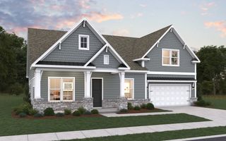 New construction Single-Family house 401 Rustic Outland Dr, Simpsonville, SC 29681 plan Whitley - image