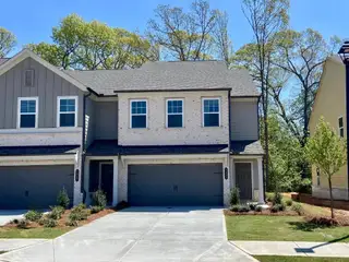 New construction Townhouse house 5491 Allegro Ln, Flowery Branch, GA 30542 plan Foxglove - image