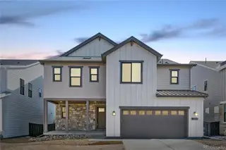 New construction Single-Family house 8858 Moonshimmer Trl, Littleton, CO 80125 plan 4054 Morningside Elevation C - Highline Ranch - image