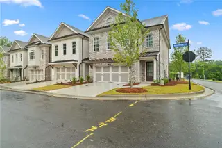 New construction Townhouse house 5480 Bandolino Ln, Unit 423, Peachtree Corners, GA 30092 plan The Ellington - image