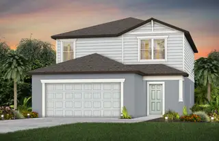 New construction Single-Family house 10435 Hidden Banks Gln, Parrish, FL 34219 plan McNair - image