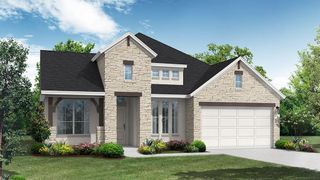 New construction Single-Family house 263 Five Mile Creek Way, Kyle, TX 78640 Calvert (2539-CM-45)- photo