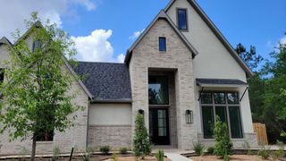 New construction Single-Family house 1726 Frito Ct, Todd Mission, TX 77316 plan Florentino - image