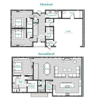 New construction Condo house 1408 W 9th St, Unit 802, Austin, TX 78703 plan Plan G - image