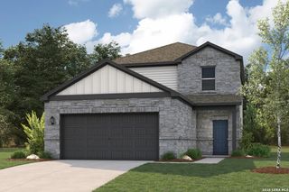New construction  house 15419 Lonehollow Lk, San Antonio, TX 78253 plan Eleanor - 2396 - image