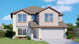 New construction  house 14830 Sabine Loop Rd, San Antonio, TX 78253 plan The Lombardi - image