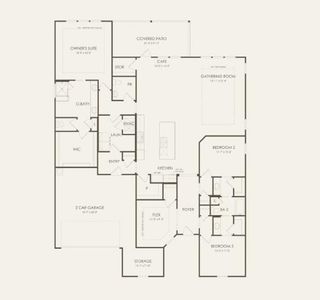 New construction  house 161 Tumbling Creek Run, Kyle, TX 78640 plan Reverence - image