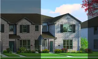 New construction Townhouse house 11914 Outer Bark Dr, Tomball, TX 77375 plan Bowie 6A3 - image