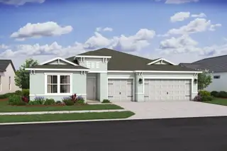 New construction Single-Family house 841 Nw Archer Ave, Port St. Lucie, FL 34983 plan Aegean - image