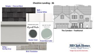 New construction Single-Family house 1065 Buckley Dr, Grimesland, NC 27837 plan Camden - image