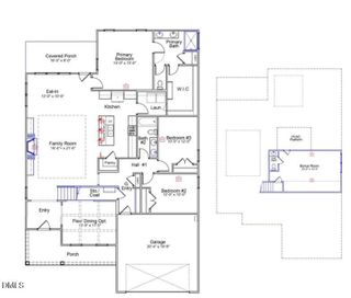 New construction Single-Family house 2127 Channel St, Graham, NC 27253 plan Cumberland - image