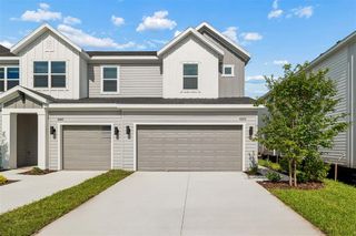 New construction Townhouse house 6408 Jensen View Ave, Apollo Beach, FL 33572 plan The Creekbend - image