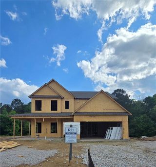 New construction Single-Family house 130 Harmony Farms Orch, Eatonton, GA 31024 plan (GA)Hunter A 2 Front Entry - image
