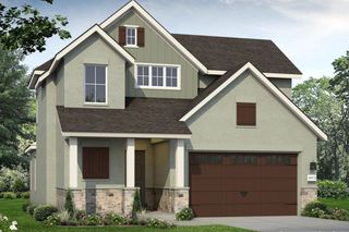 New construction  house 600 C-Bar Ranch Trl, Unit 40, Cedar Park, TX 78613 plan Cross Creek 2072 - image