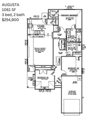 New construction Single-Family house 213 Spirit St, Elgin, TX 78621 Augusta | Trinity Ranch- photo