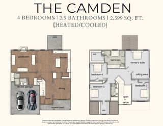 New construction Single-Family house 5399 Felles Wy, Forsyth, GA 31029 plan Camden - image
