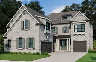 New construction Single-Family house 11265 Knollwood Bend, Johns Creek, GA 30097 The Hamilton- photo