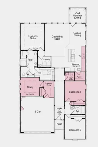 New construction Single-Family house 125 Basketflower Ln, Georgetown, TX 78633 Dovetail- photo